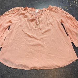 Dressy pink shirt